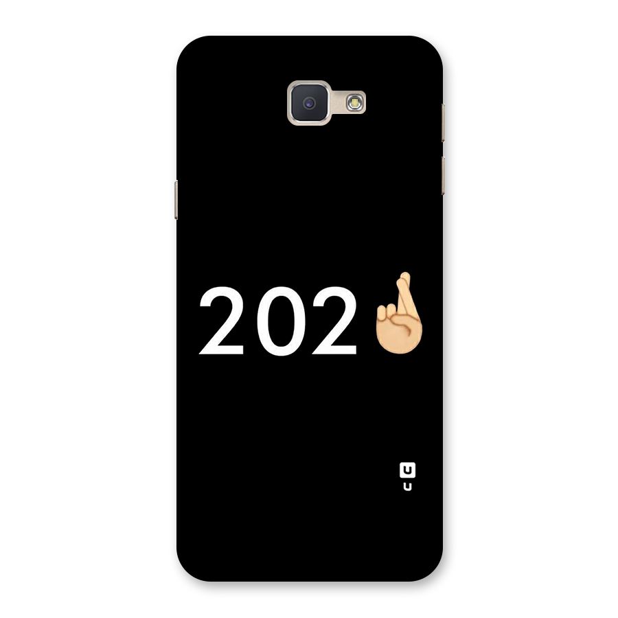 2021 Fingers Crossed Back Case for Galaxy J5 Prime