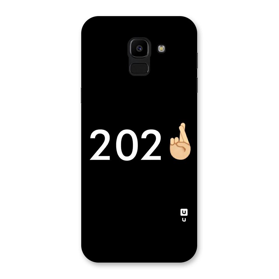 2021 Fingers Crossed Back Case for Galaxy J6