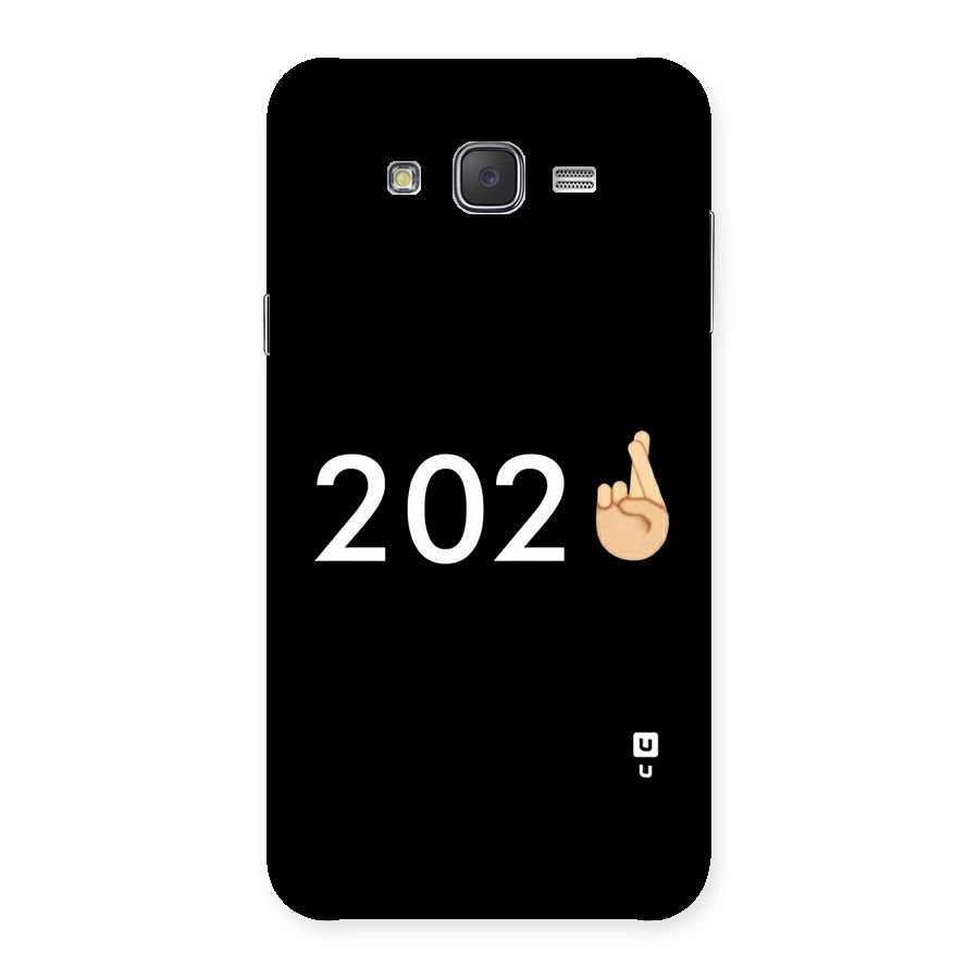 2021 Fingers Crossed Back Case for Galaxy J7