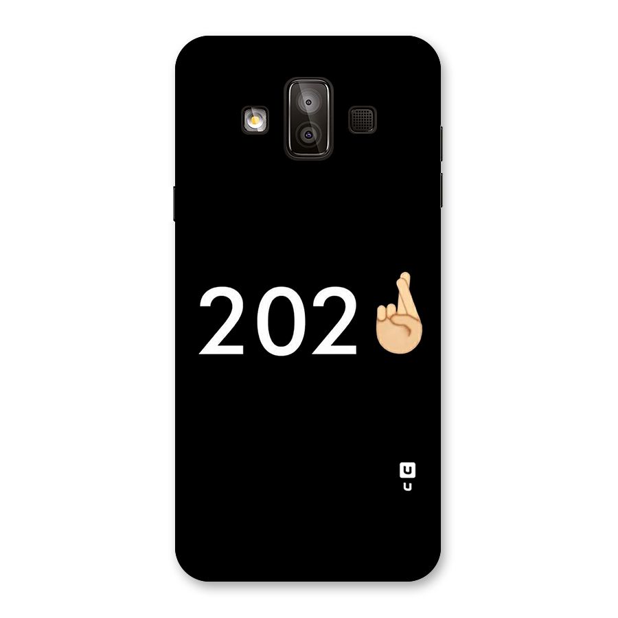 2021 Fingers Crossed Back Case for Galaxy J7 Duo