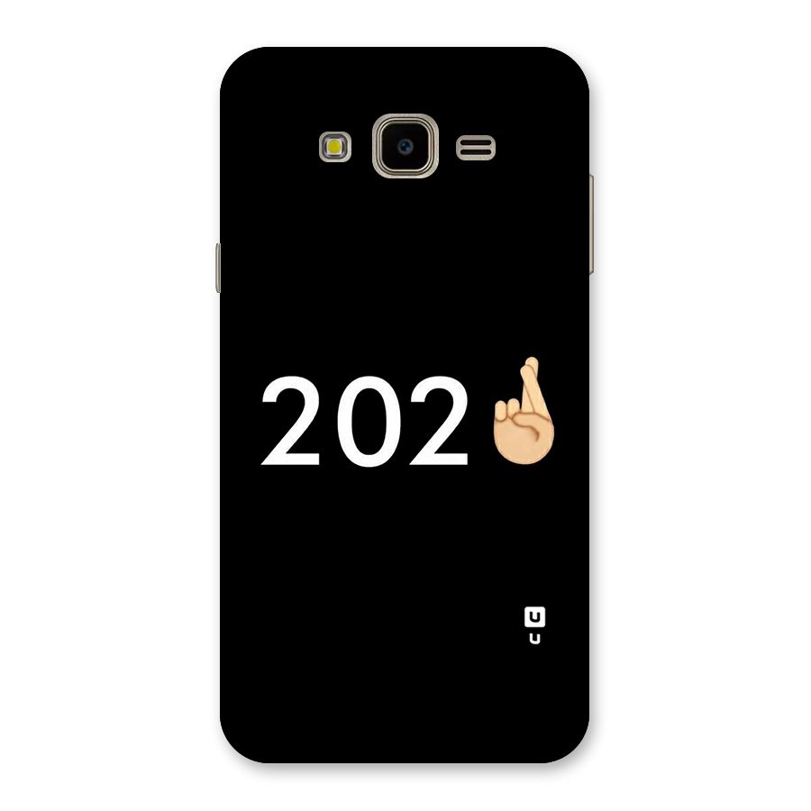 2021 Fingers Crossed Back Case for Galaxy J7 Nxt