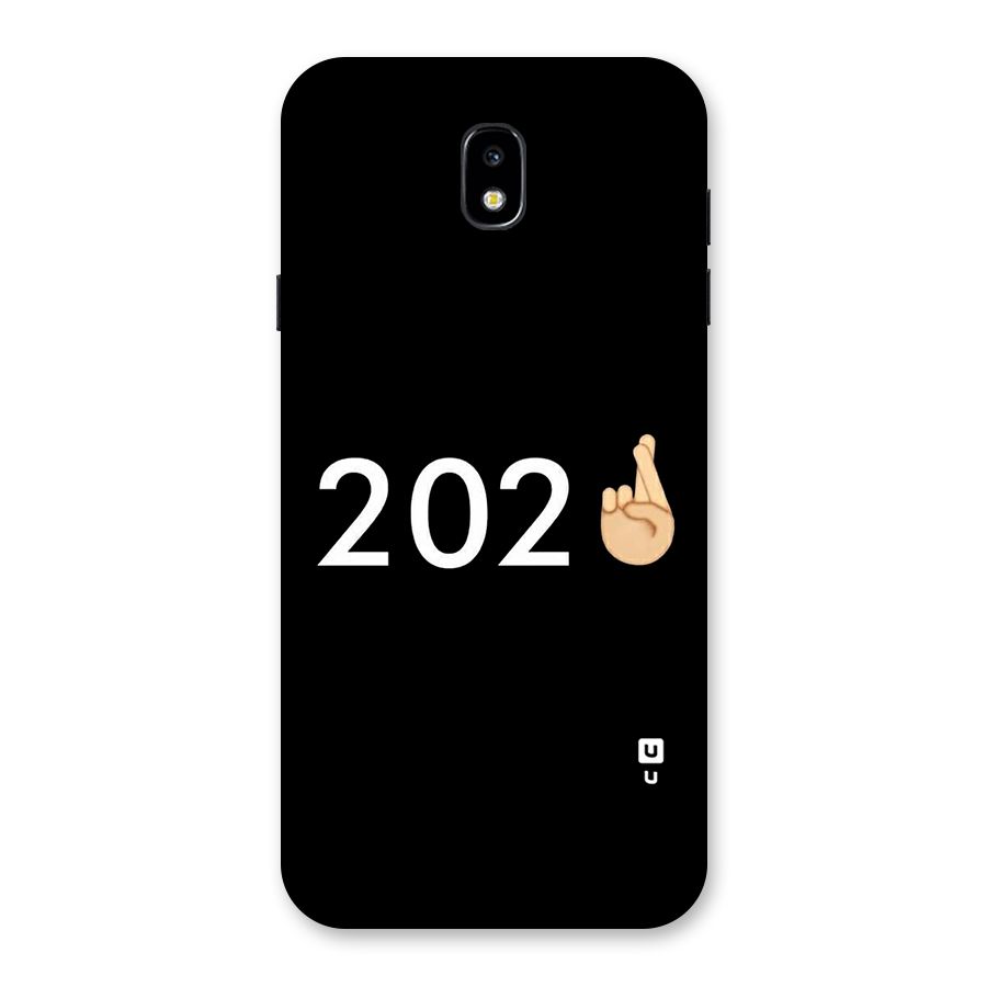 2021 Fingers Crossed Back Case for Galaxy J7 Pro