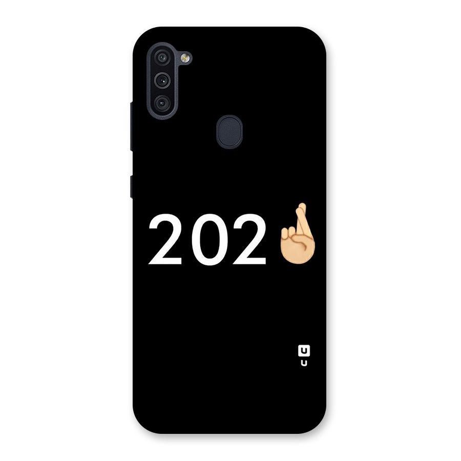 2021 Fingers Crossed Back Case for Galaxy M11