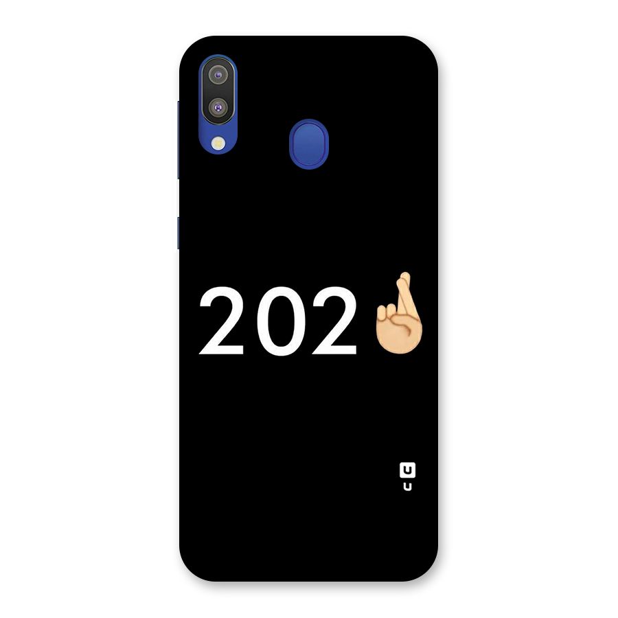 2021 Fingers Crossed Back Case for Galaxy M20