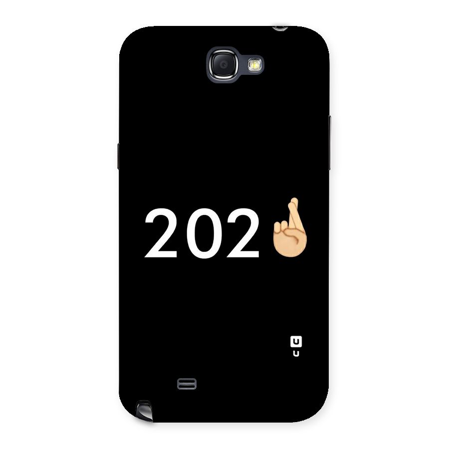 2021 Fingers Crossed Back Case for Galaxy Note 2