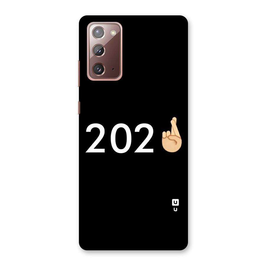 2021 Fingers Crossed Back Case for Galaxy Note 20