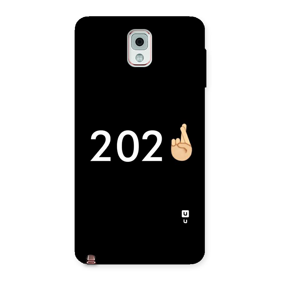 2021 Fingers Crossed Back Case for Galaxy Note 3