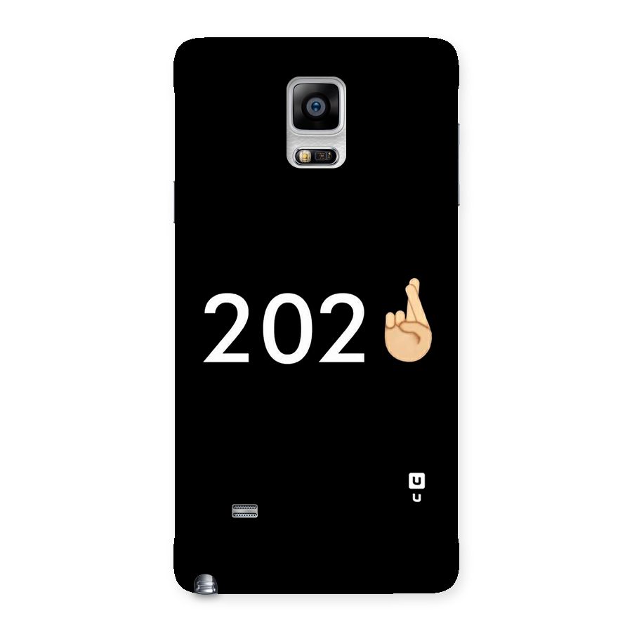 2021 Fingers Crossed Back Case for Galaxy Note 4