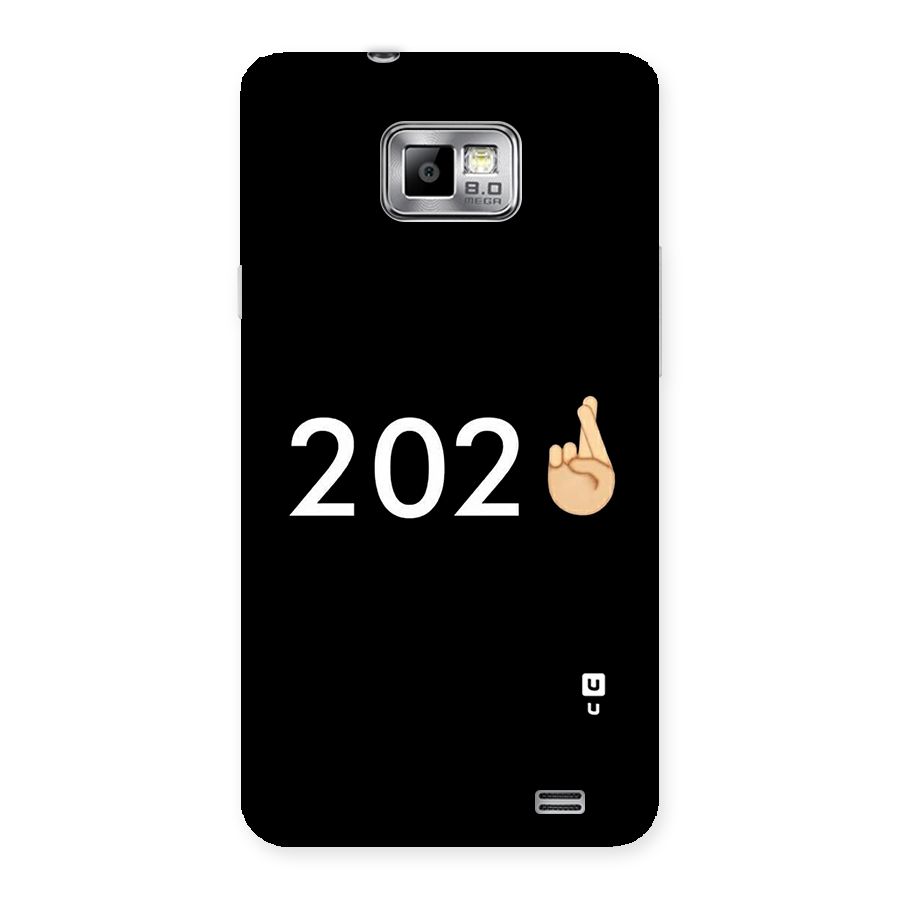 2021 Fingers Crossed Back Case for Galaxy S2