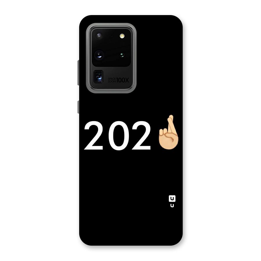 2021 Fingers Crossed Back Case for Galaxy S20 Ultra