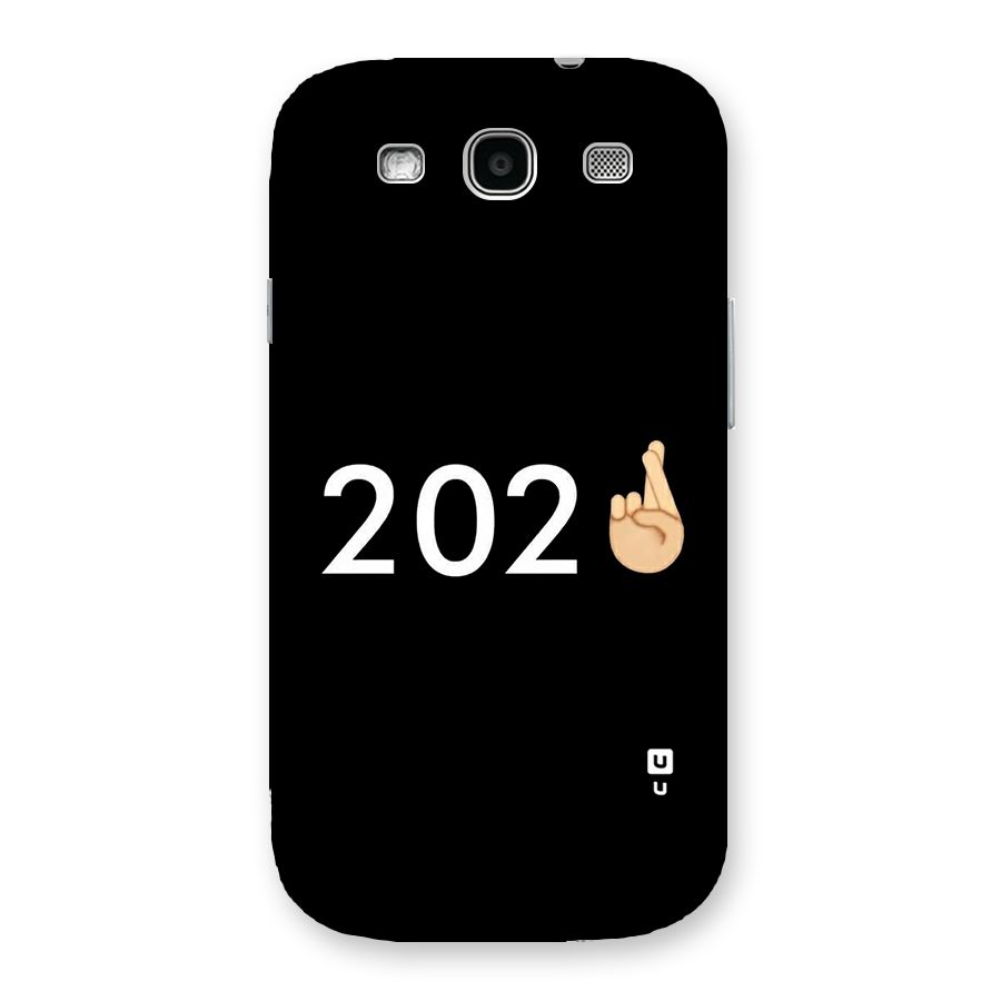 2021 Fingers Crossed Back Case for Galaxy S3