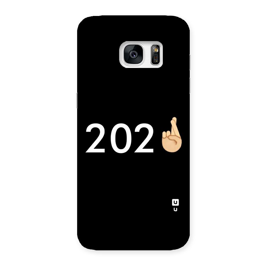 2021 Fingers Crossed Back Case for Galaxy S7 Edge
