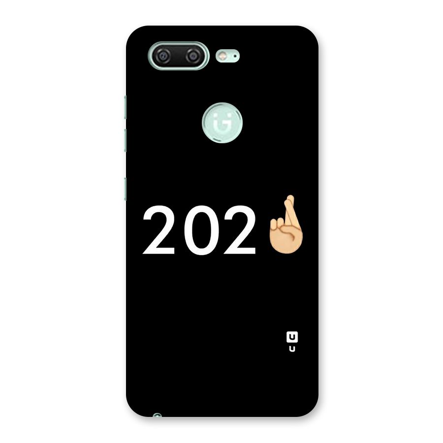 2021 Fingers Crossed Back Case for Gionee S10