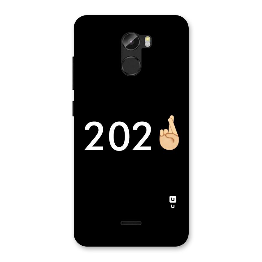 2021 Fingers Crossed Back Case for Gionee X1