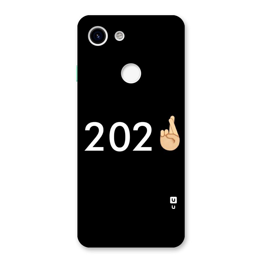 2021 Fingers Crossed Back Case for Google Pixel 3