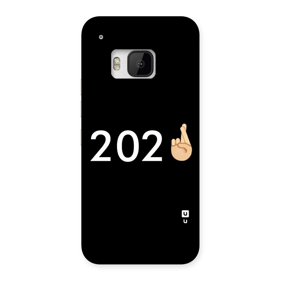 2021 Fingers Crossed Back Case for HTC One M9