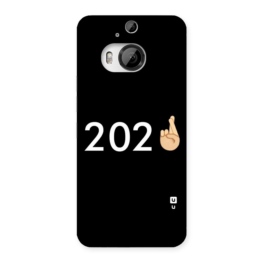 2021 Fingers Crossed Back Case for HTC One M9 Plus