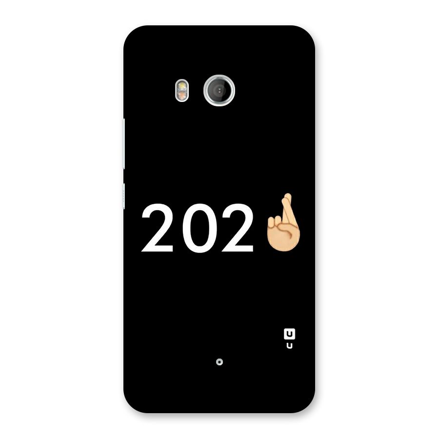 2021 Fingers Crossed Back Case for HTC U11
