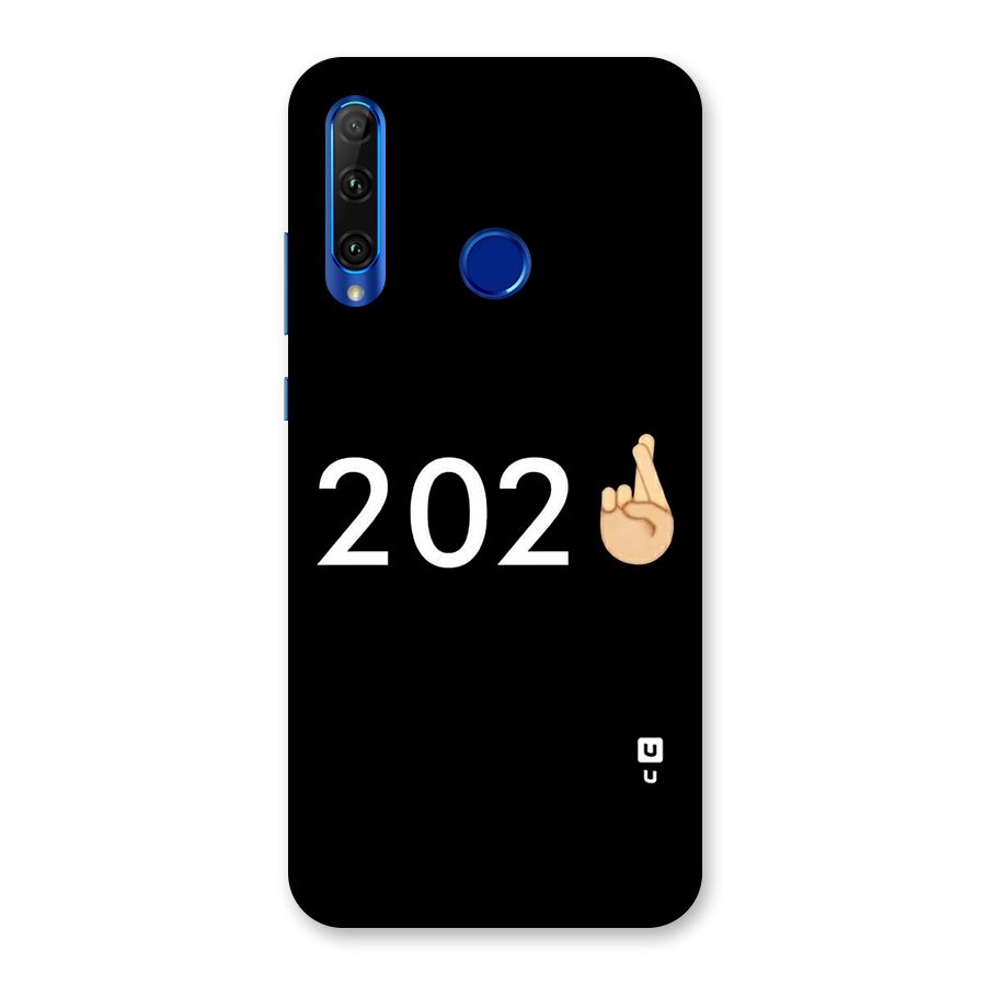 2021 Fingers Crossed Back Case for Honor 20i