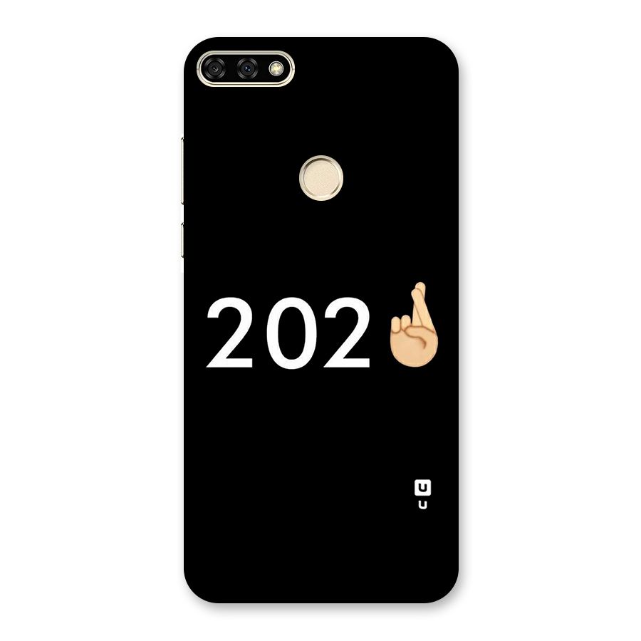 2021 Fingers Crossed Back Case for Honor 7A