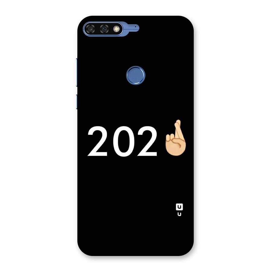 2021 Fingers Crossed Back Case for Honor 7C