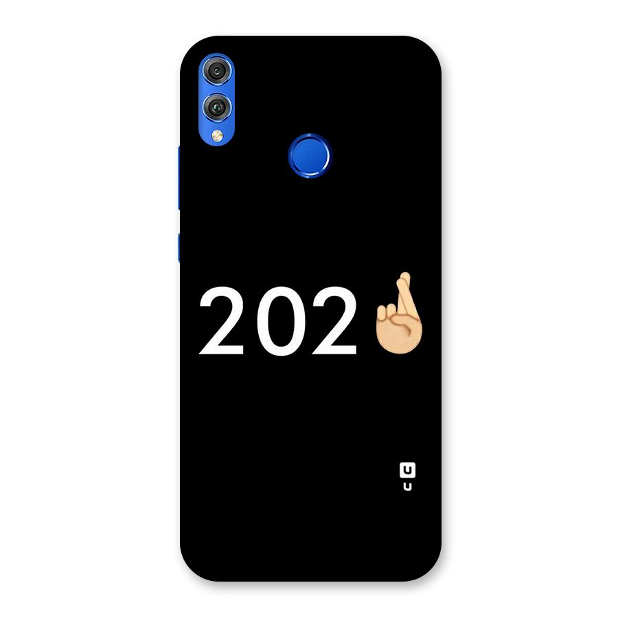 2021 Fingers Crossed Back Case for Honor 8X
