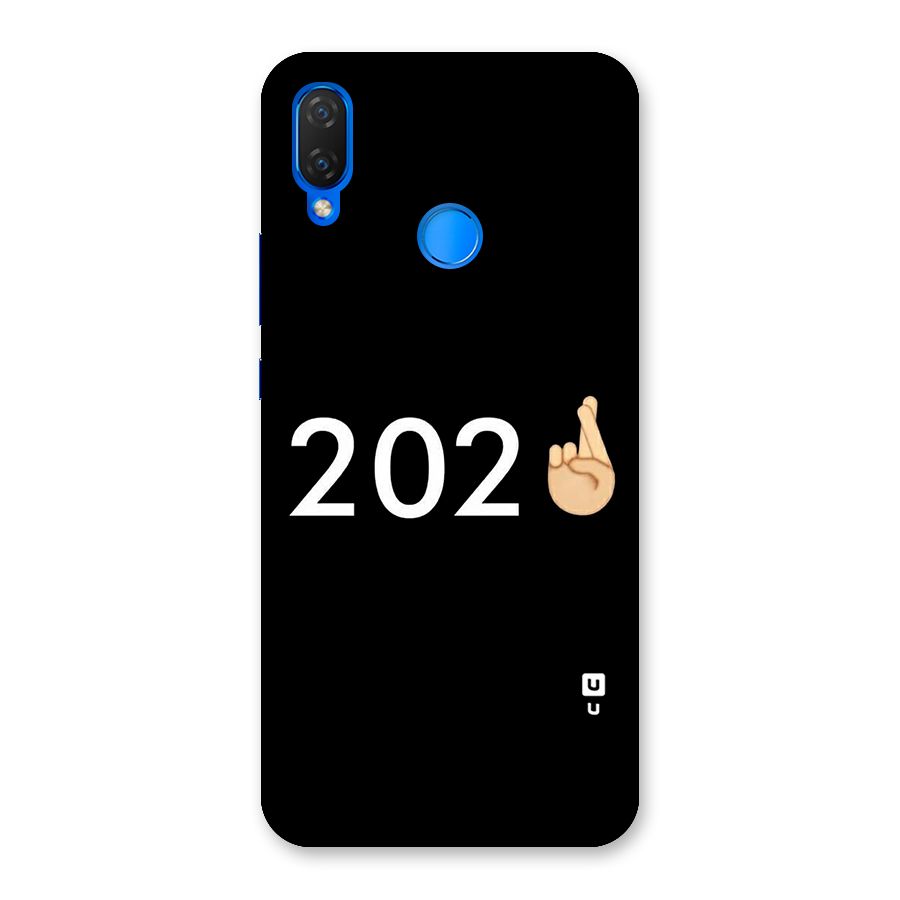 2021 Fingers Crossed Back Case for Huawei P Smart+