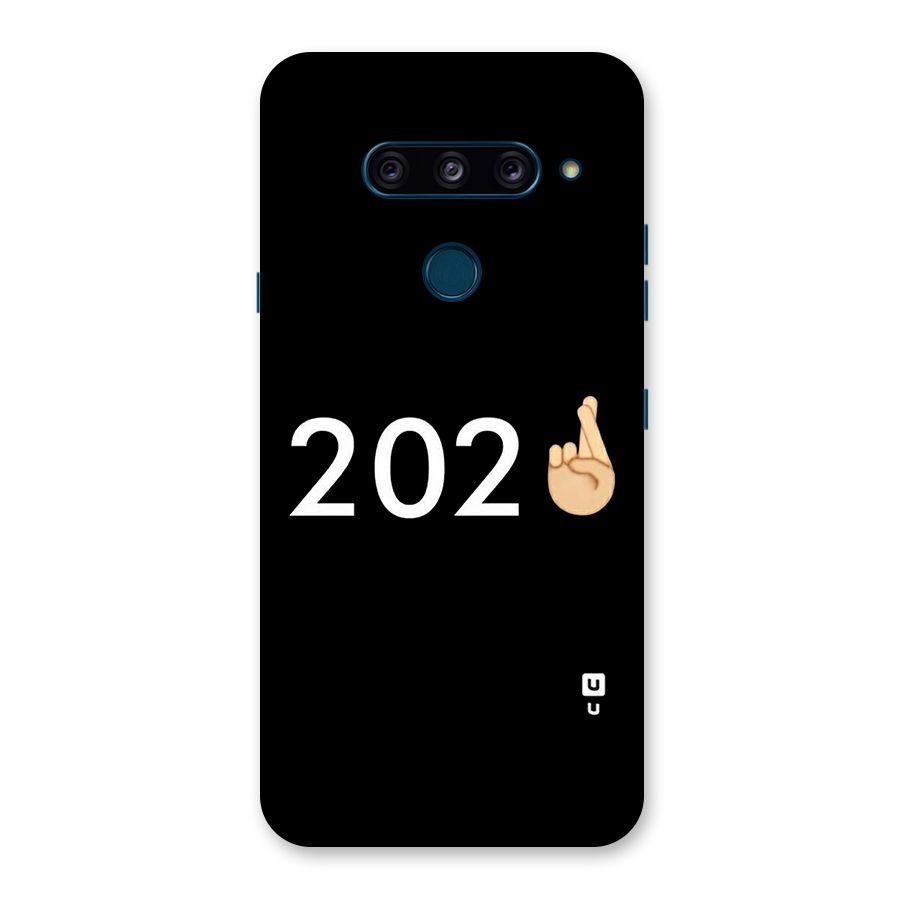 2021 Fingers Crossed Back Case for LG  V40 ThinQ