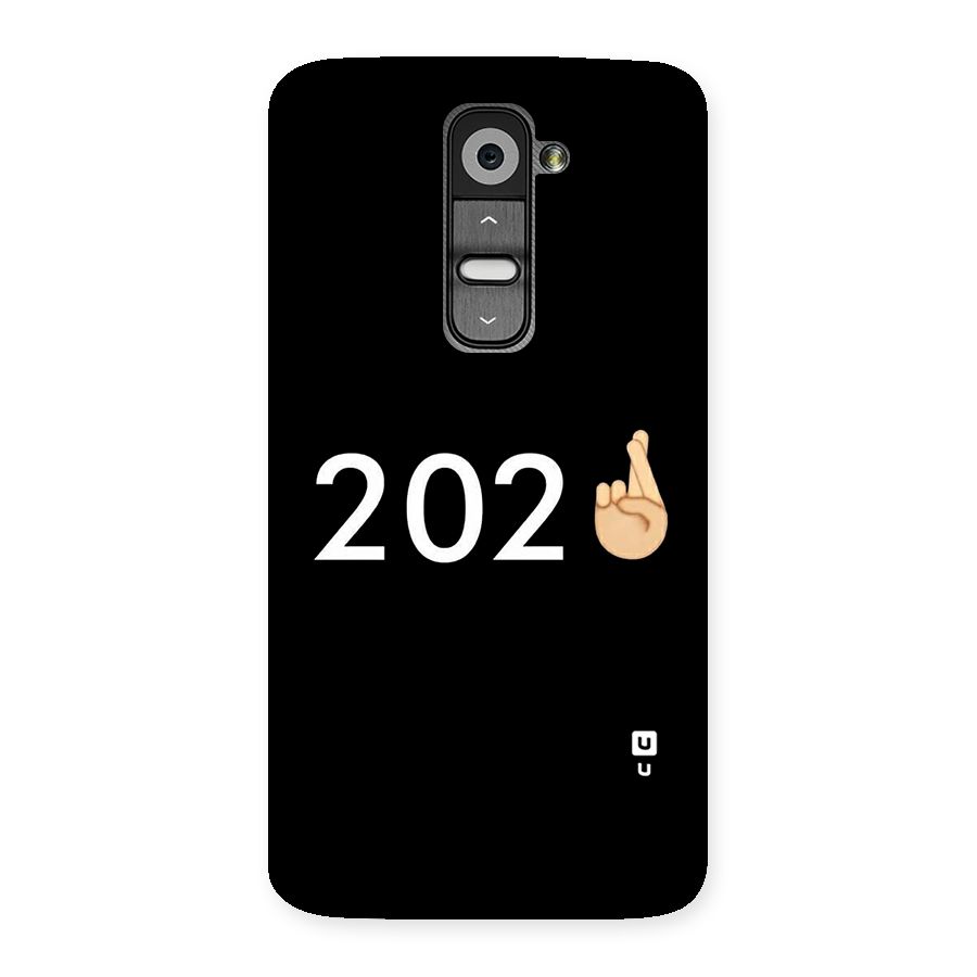 2021 Fingers Crossed Back Case for LG G2