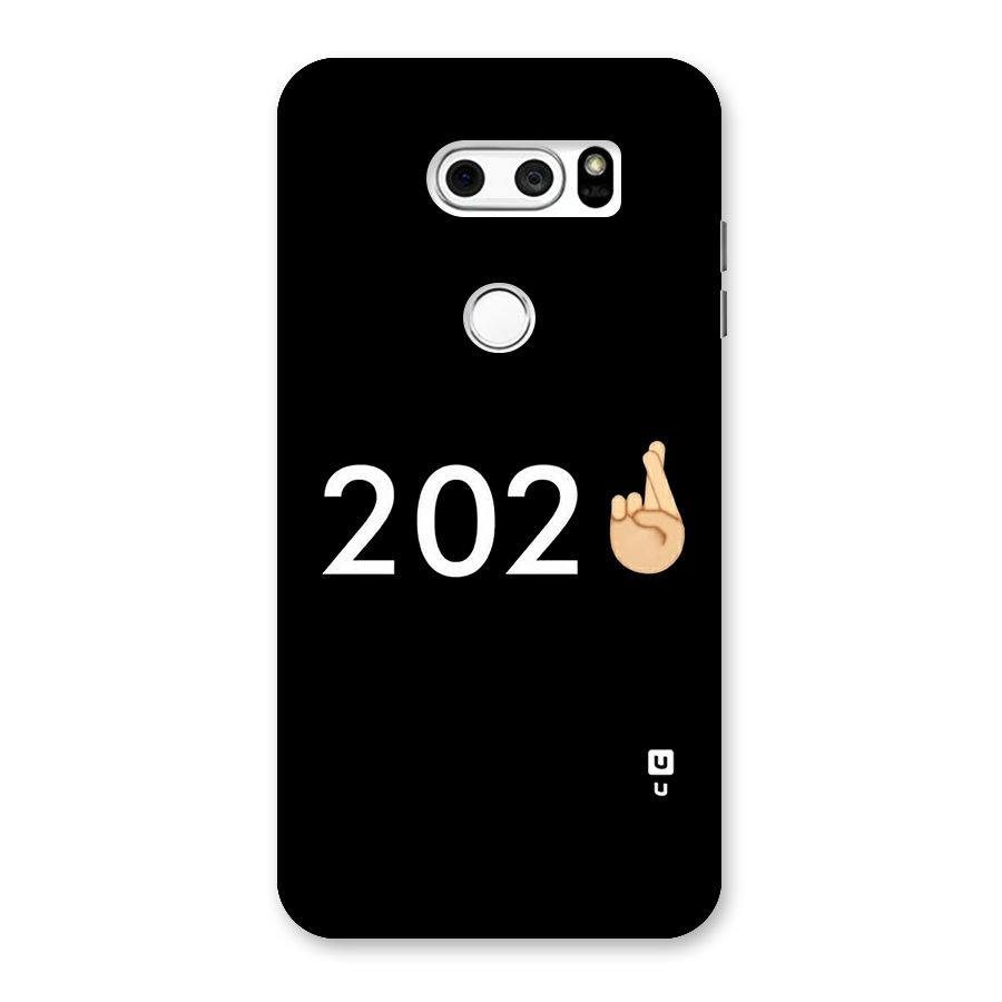 2021 Fingers Crossed Back Case for LG V30
