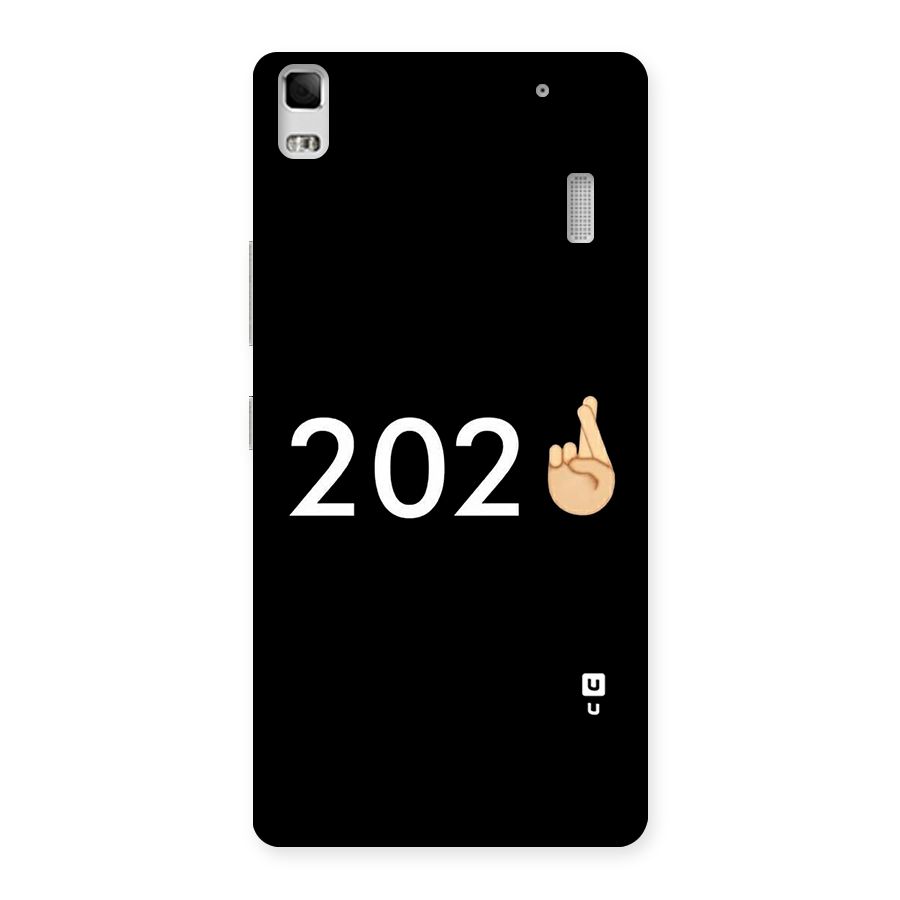 2021 Fingers Crossed Back Case for Lenovo K3 Note