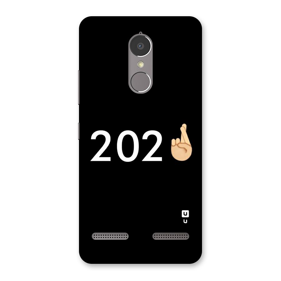2021 Fingers Crossed Back Case for Lenovo K6