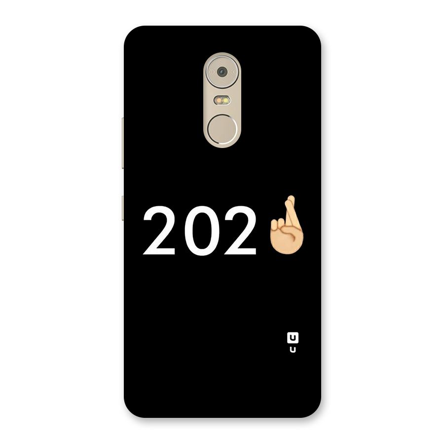 2021 Fingers Crossed Back Case for Lenovo K6 Note