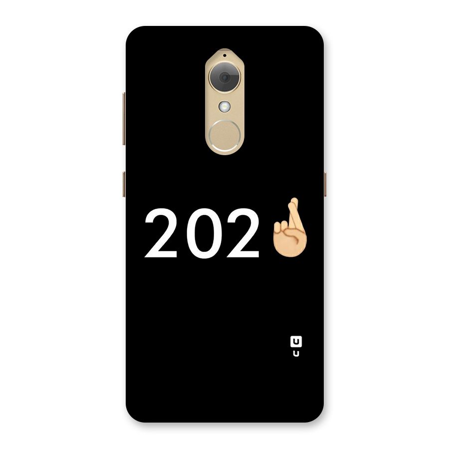 2021 Fingers Crossed Back Case for Lenovo K8