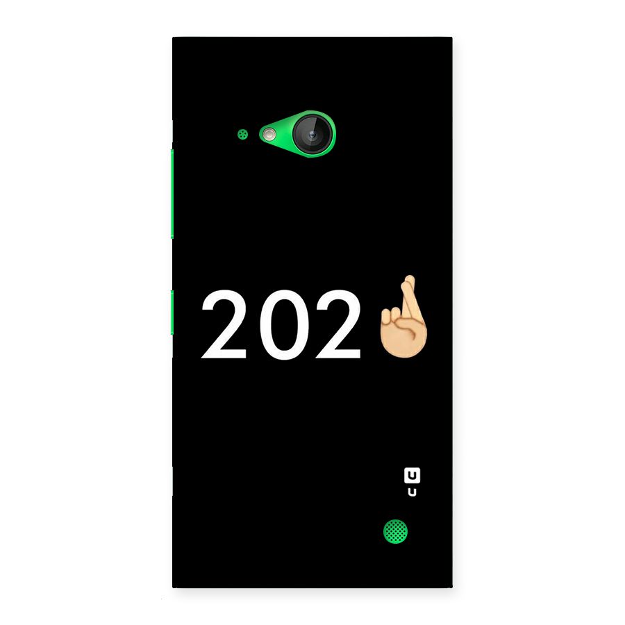 2021 Fingers Crossed Back Case for Lumia 730