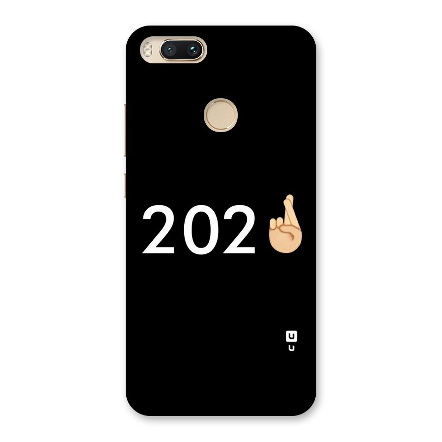 2021 Fingers Crossed Back Case for Mi A1