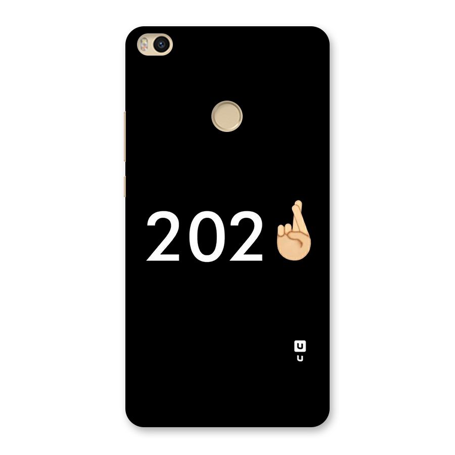 2021 Fingers Crossed Back Case for Mi Max 2