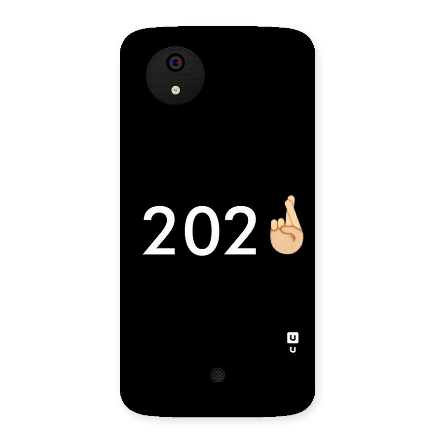 2021 Fingers Crossed Back Case for Micromax Canvas A1