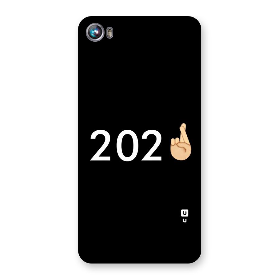 2021 Fingers Crossed Back Case for Micromax Canvas Fire 4 A107