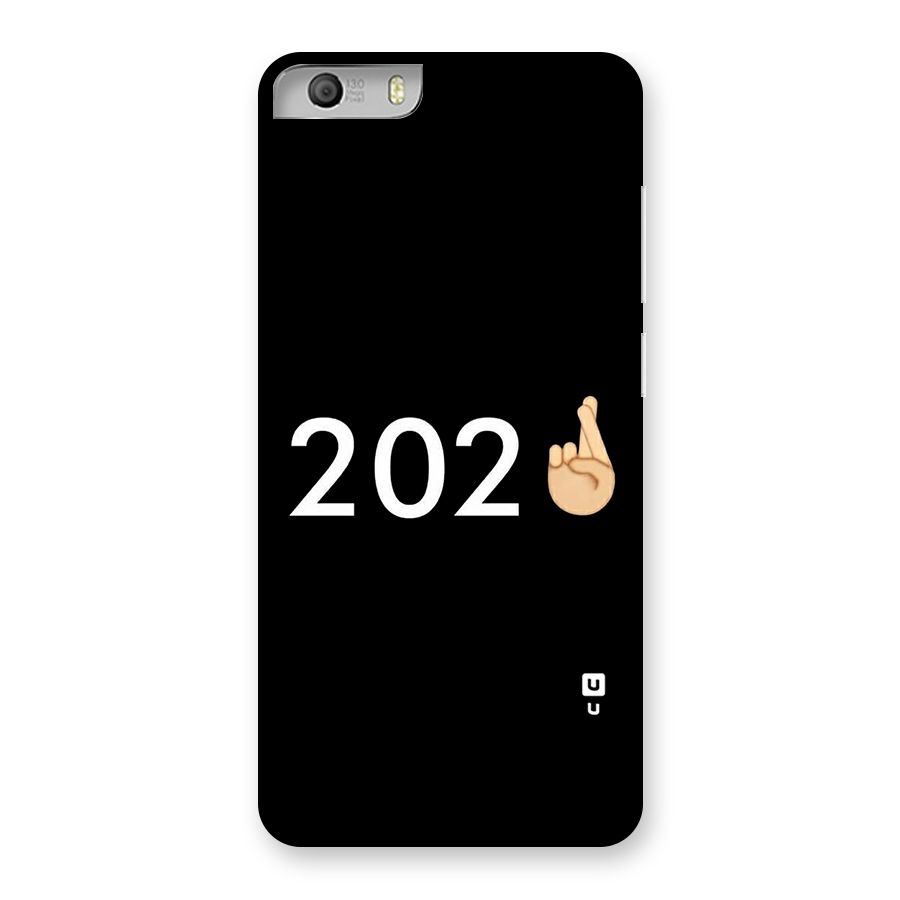 2021 Fingers Crossed Back Case for Micromax Canvas Knight 2