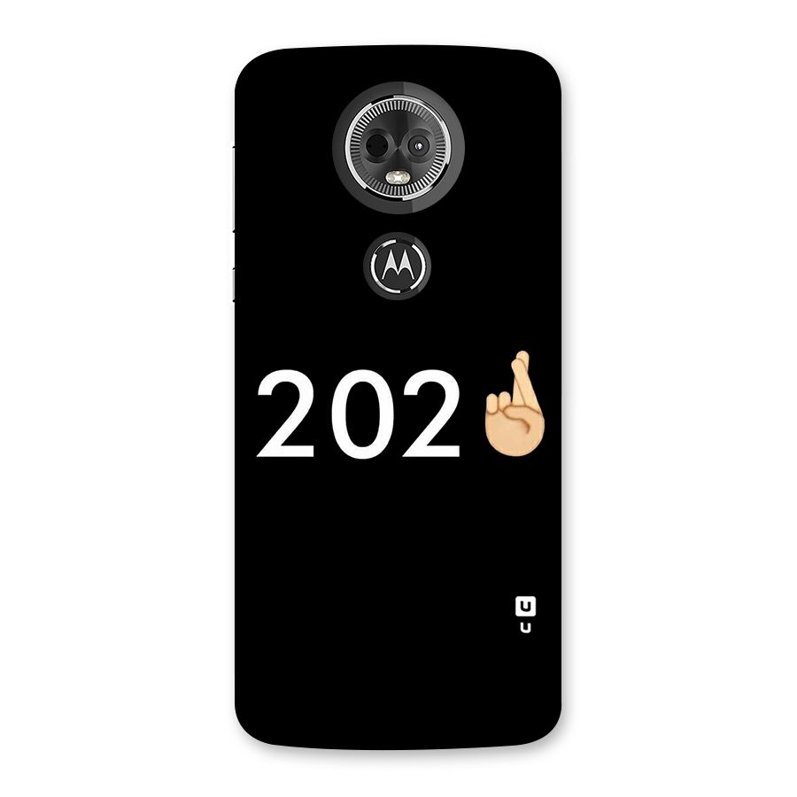 2021 Fingers Crossed Back Case for Moto E5 Plus