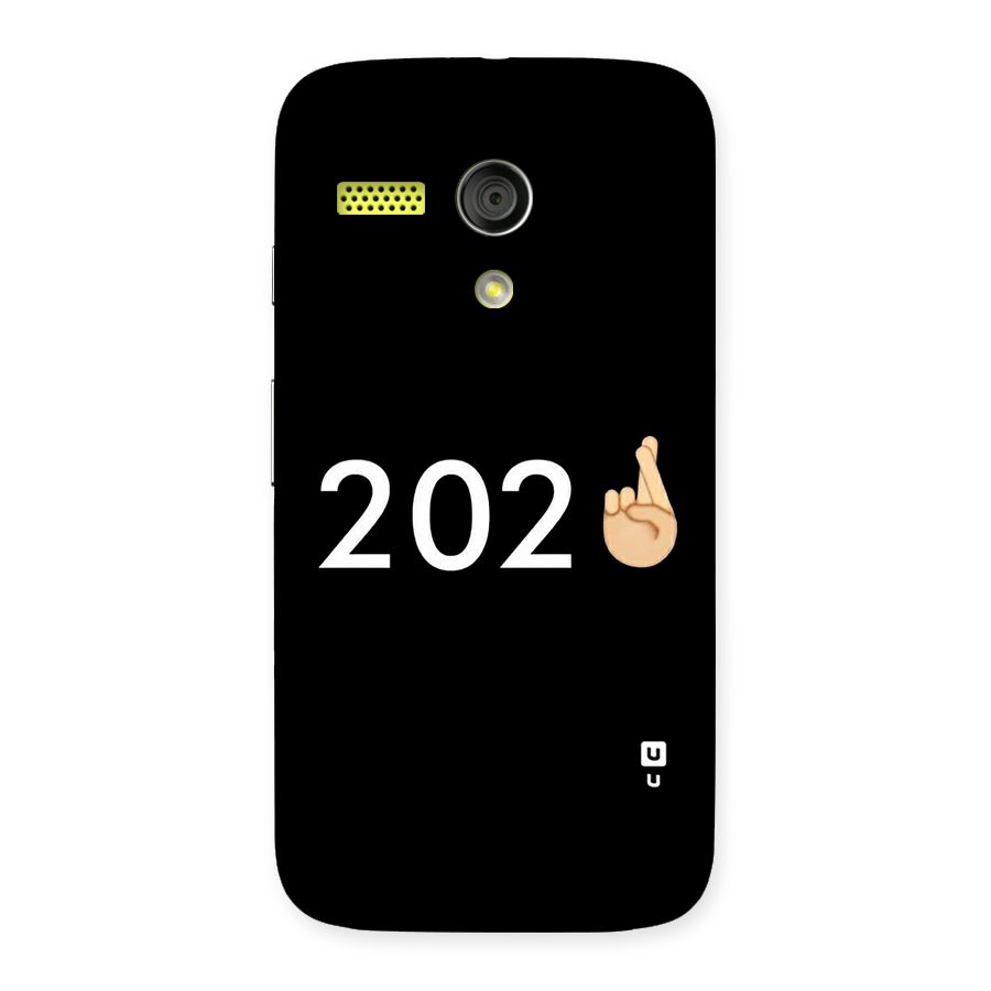 2021 Fingers Crossed Back Case for Moto G
