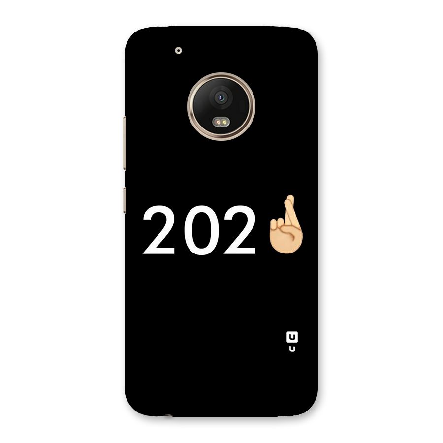 2021 Fingers Crossed Back Case for Moto G5 Plus