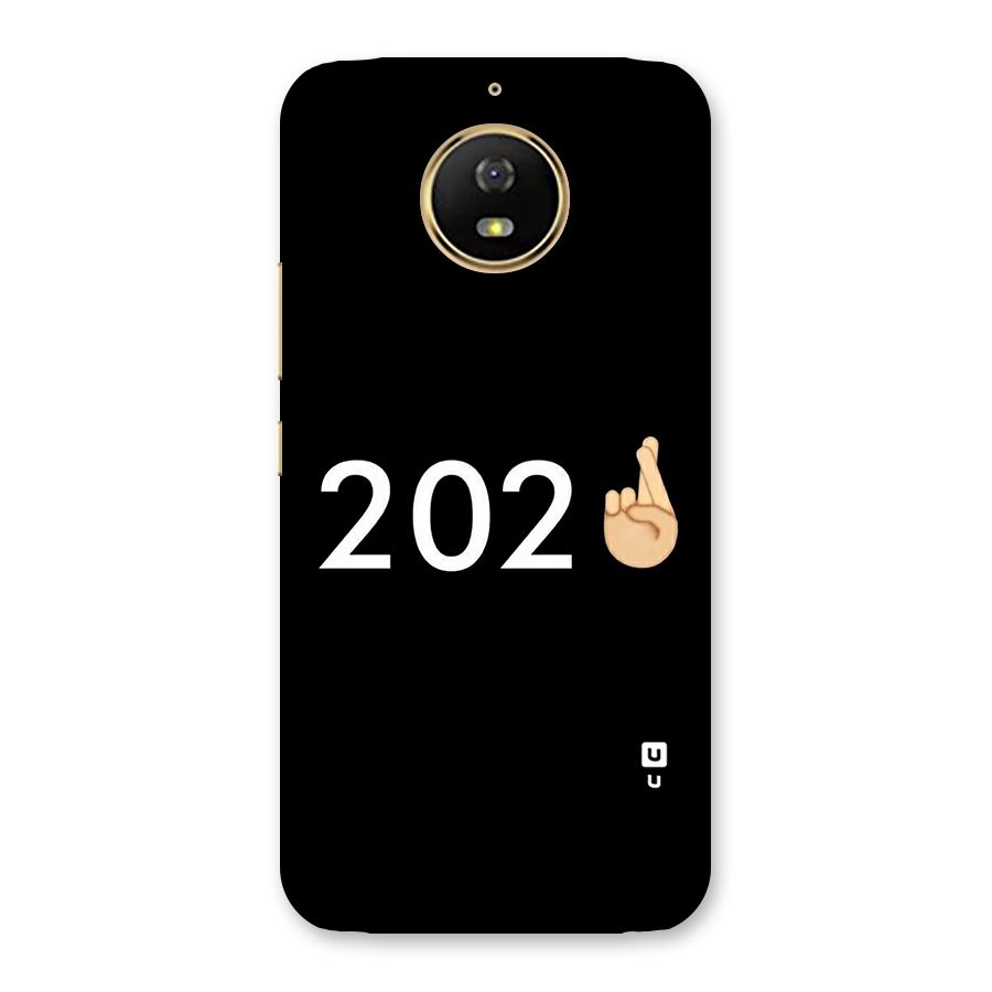 2021 Fingers Crossed Back Case for Moto G5s