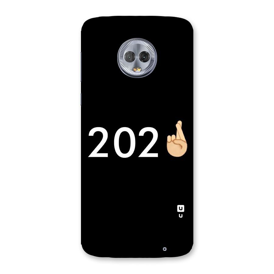 2021 Fingers Crossed Back Case for Moto G6 Plus
