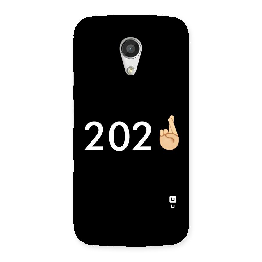 2021 Fingers Crossed Back Case for Moto G 2nd Gen
