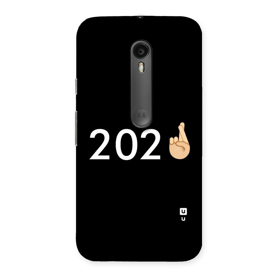 2021 Fingers Crossed Back Case for Moto G Turbo