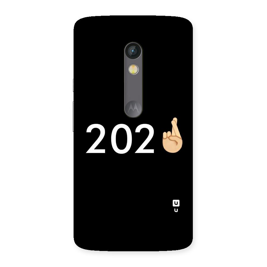2021 Fingers Crossed Back Case for Moto X Play
