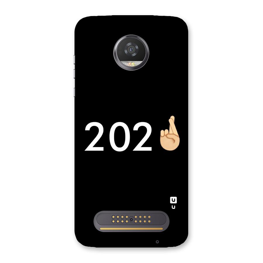 2021 Fingers Crossed Back Case for Moto Z2 Play