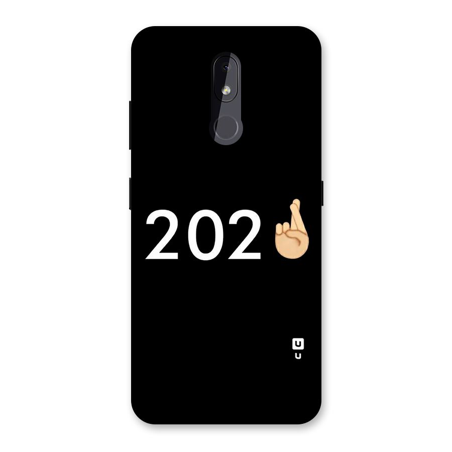2021 Fingers Crossed Back Case for Nokia 3.2